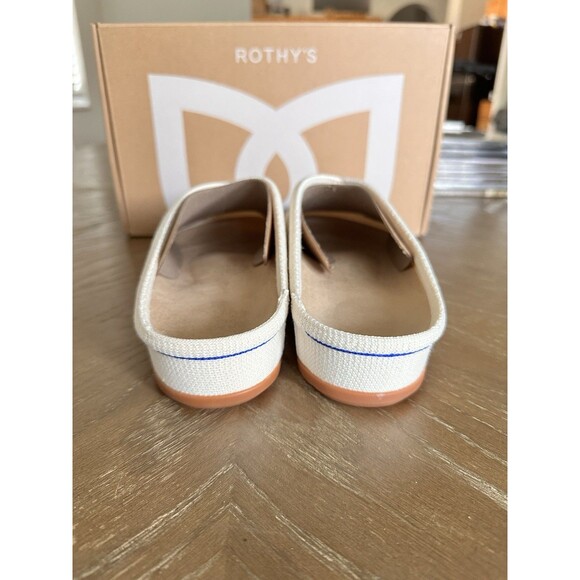 Rothy's Cream Women's Mules - Picture 4 of 6